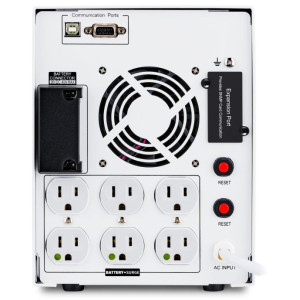 CyberPower M1100XL Mini-Tower UPS, UL Rated, sealed LCD panel, 6 NEMA 5-15R-HG